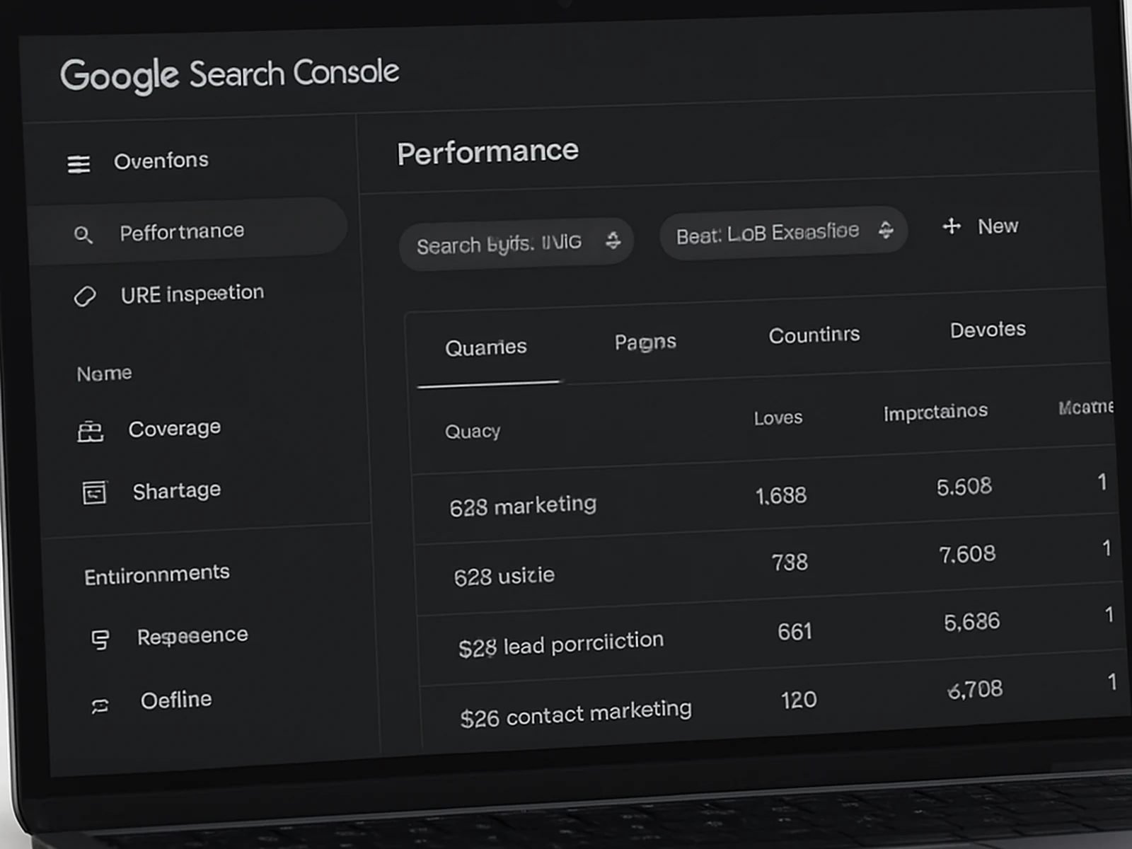 B2B software company: 41 new page-1 keywords in 5 months.